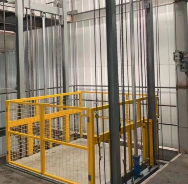 海南导轨式升降机一般加工周期